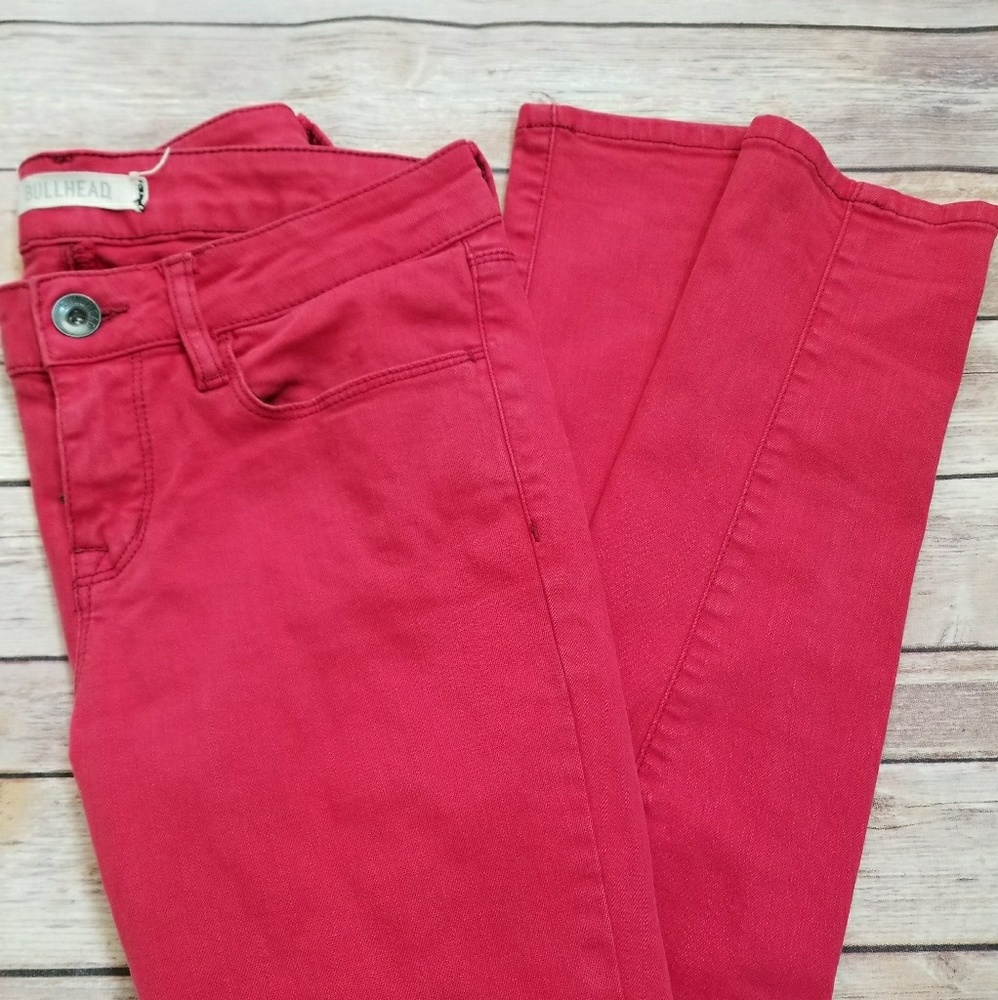 Bullhead Red Denim